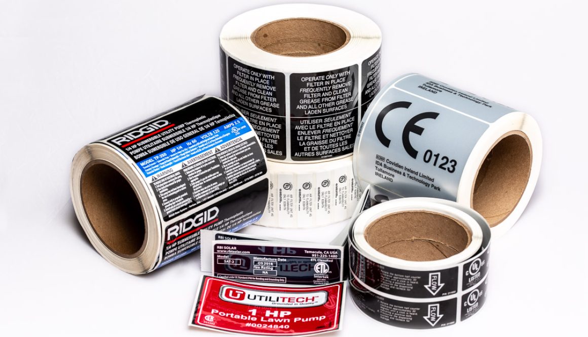 Different labels in a circle